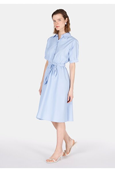 Colin's Regular Fit Women's Blue Dress