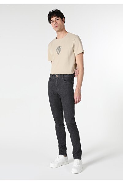 Colin's 041 داني - بنطلون جينز رجالي، قصة ضيقة، خصر منخفض، ساق نحيفة من الدنيم