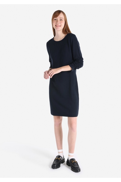 Colin's Dar Kesim Lacivert Kadın Elbise