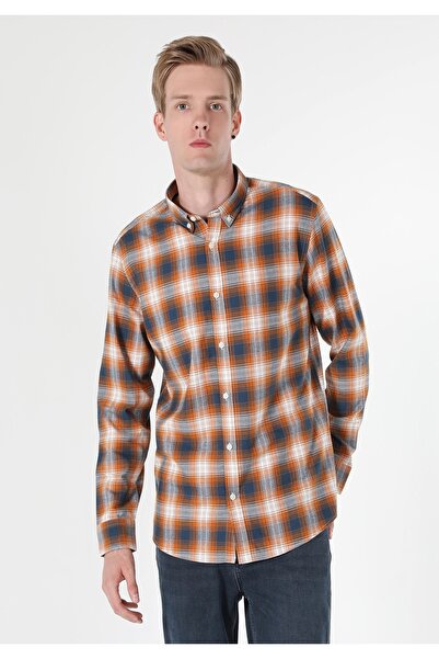 Colin's Ανδρικό μακρυμάνικο πουκάμισο Sari με κανονική εφαρμογή