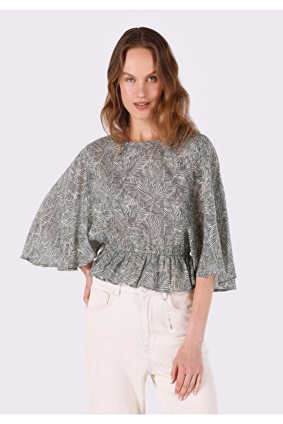 Colin's Green U.sleeve Women's Blouse