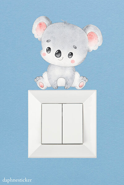 Tasarım Αυτοκόλλητο πρίζας για παιδικό δωμάτιο Koala Baby