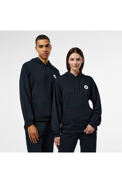 Converse Go To Unisex Siyah Hoodie