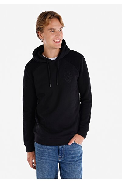 Colin's Siyah Erkek Tshirt U.kol