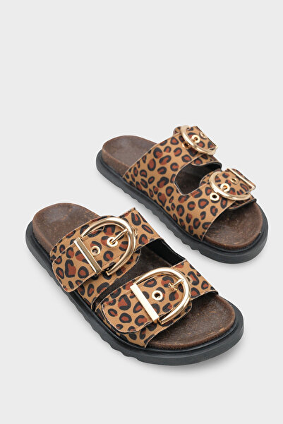 Capone Outfitters Zelda Flat Heels Μεταλλική αγκράφα τεμαχίων Comfort για γυν...