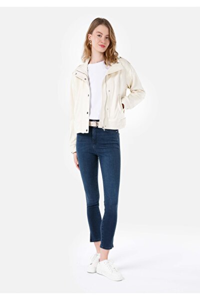 Colin's Skinny Fit Talie înaltă Pantaloni de damă Indigo Jean cu buzunare