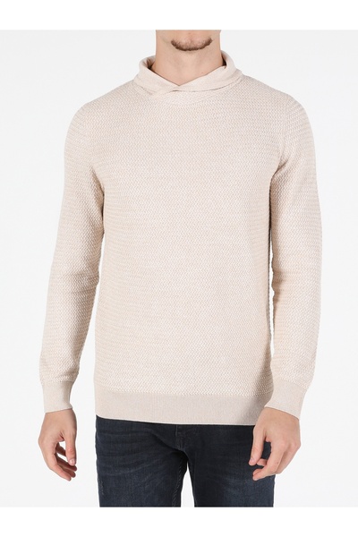 Colin's Regular Fit Turtleneck Men's Gray Sweater