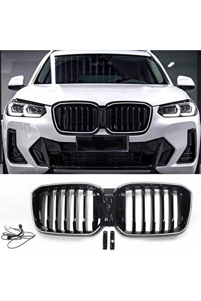 autogp Bmw x3 g01 lci ön böbrek panjur ızgara ledli m 2022+