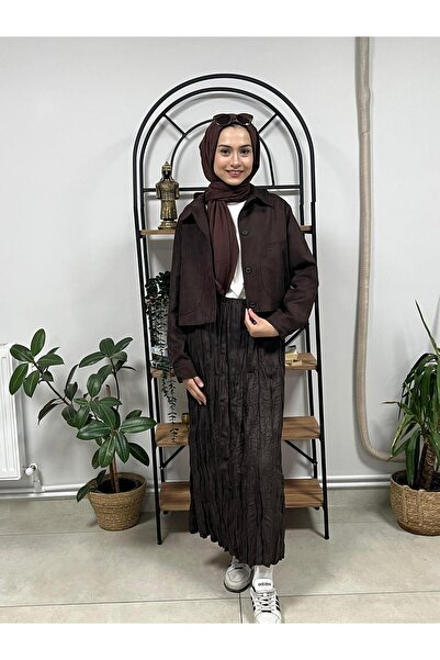 KADRİYE BAŞTÜRK KB KISA SÜET CEKET