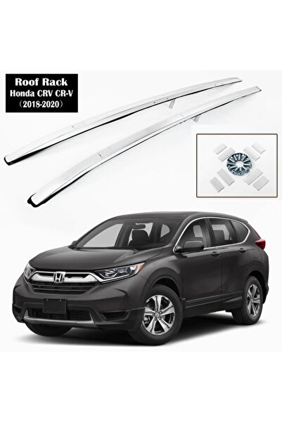autogp Honda crv uyumlu için uyumlu port bagaj tavan çıtası rayı alüminyum 2018+