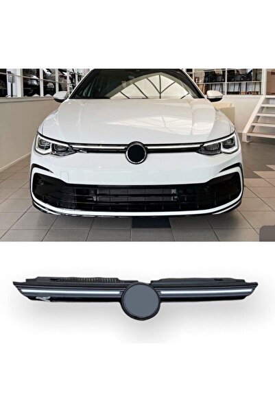 autogp Vw golf 8 ön panjur ızgara ledli 2020+