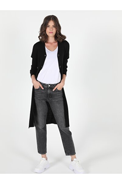 Colin's سترة نسائية سوداء بقصة ضيقة - Cl 1050577