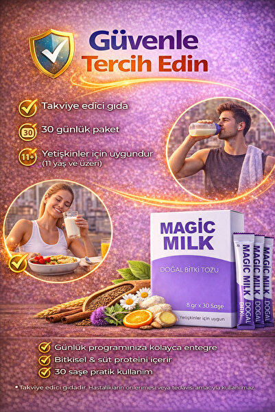 Magic MİLK Doğal Bitki Tozu