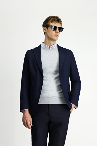 Kiğılı Regular Fit Mono Collar Classic Jacket