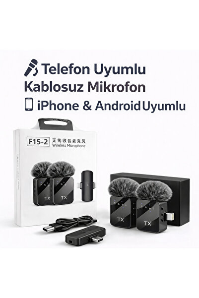 idragon Taşınabilir Kablosuz Yaka Mikrofon – Net Ses, Röportaj ve Canlı Yayın...