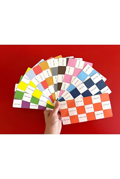 mor zeka atölyesi Dev Boy Matematik Tombalası Tam Sayılarda Toplama (12 kart)