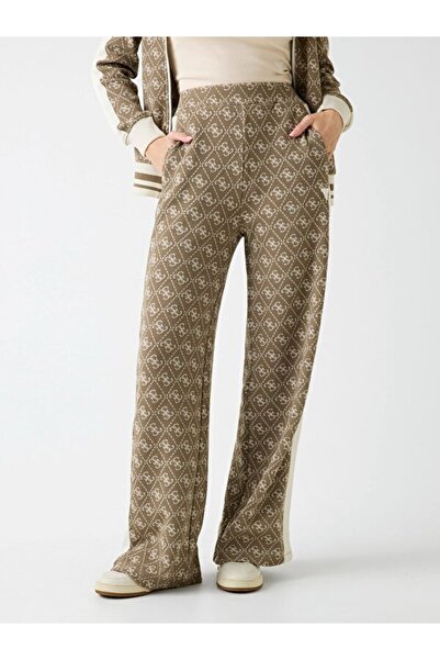 Guess Rhombus Kadın Aktif Regular Fit Eşofman Altı