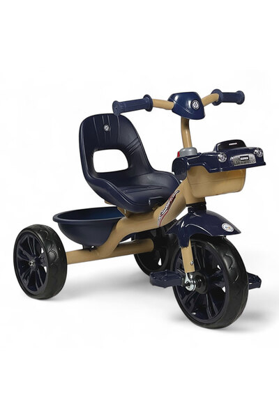 ALBADER Kids 3-Wheel Tricycle with Front Basket, Stable Kids Bicycle for Boys...