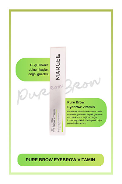 margell Kaş ve Kirpik Serumu, Pure Brow Eyebrow Vitamin