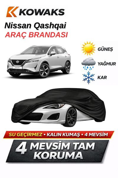 KOWAKS Nissan Qashqai Oto Branda, Araba Brandası, Siyah