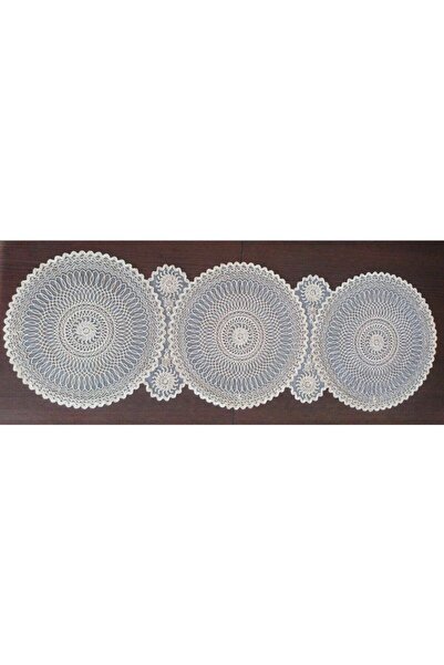 DİLEX Runner Masa Örtüsü Amerikan Servis 37x115 cm Bej