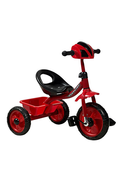 ALBADER Kids Tricycle 3 Wheel Bike with LED Lights & Music, Stable Wheels, Re...