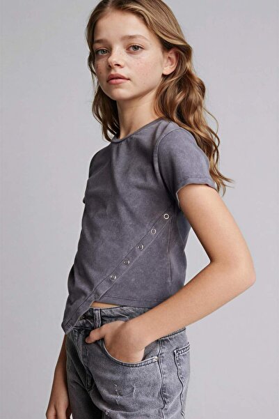 DeFacto Бавовняна футболка для дівчаток H1082A826SM