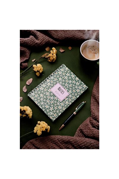 My Mia Art Starflower-Midi 14x20 Prugasto beležnica