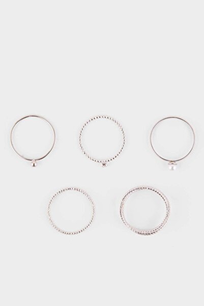 DeFacto Women's 7-Piece Ring Set H1777Axns