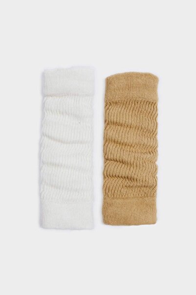 DeFacto Дамски памучни чорапи, 2 чифта H2240AXNS