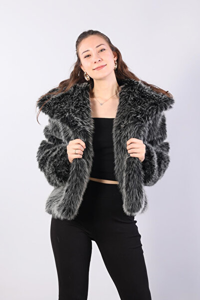 Mckanzie 2770 shawl collar fringed lolita short coat