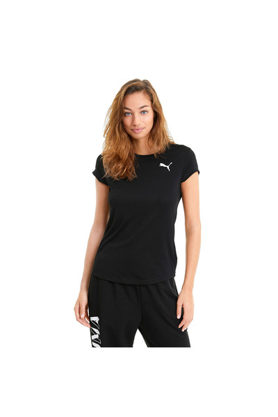 Puma Active Tee Kadın Siyah Günlük Stil Tişört 58685701