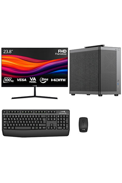 TURBOX Tx8699 i7 4770 16GB Ram 256GB SSD 23.8 inç Monitör Masaüstü Ofis Oem P...