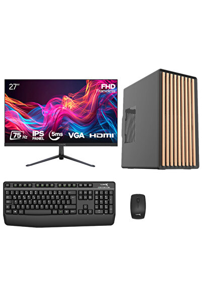 TURBOX Tx8877 Intel Core i5 9400 16GB Ram 512GB SSD 27 inç FHD Monitör Oem Paket