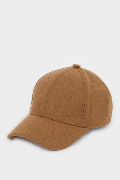 DeFacto Men's Basic Flat Melton Cap Hat H1371Ax26Sm