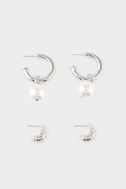 DeFacto Women's 2-Piece Earrings H0844Axns