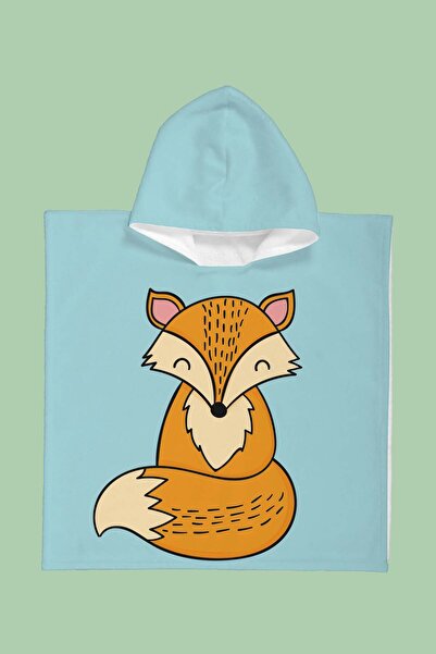 Evdek Dečji pončo peškir za plažu Fox