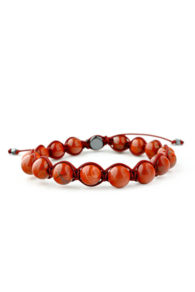 DOĞA KUTUSU Natural, Red Jasper Stone, Compatible with Leo, Aries, and Libra ...