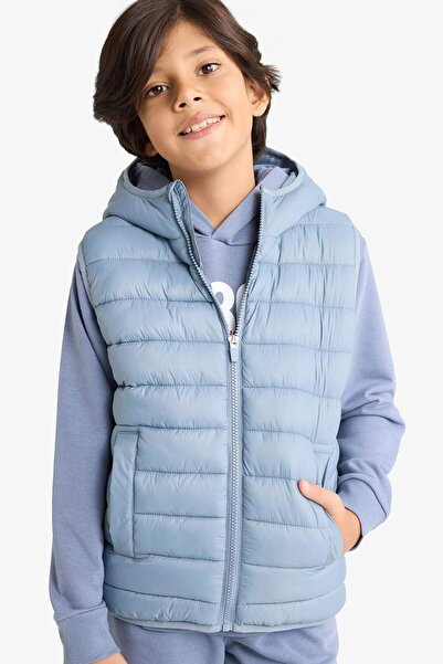 DeFacto hidrofug K cu glugă Y vestă Băiat F9523A826SP