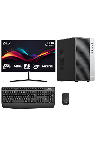 TURBOX Tx6718 i5 6400 16GB DDR4 256GB NVMe SSD 24.5 inç FHD 100Hz Monitör Oem...