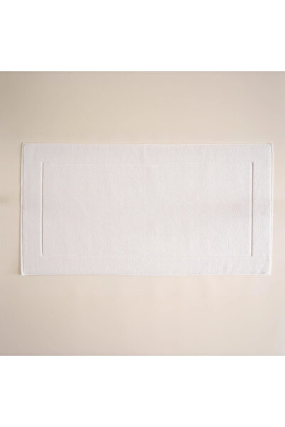 Penelope bumbac 100% covor pentru baie 60x110 Cm Alb - Seria Noa