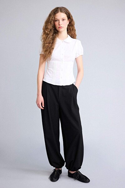 DeFacto Balloon Fit Semi-Elastic Waist Trousers G9493Ax26Sp