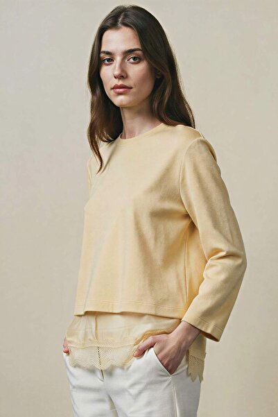 DeFacto 100% Cotton Sweatshirt Tunic G9248Ax26Sp