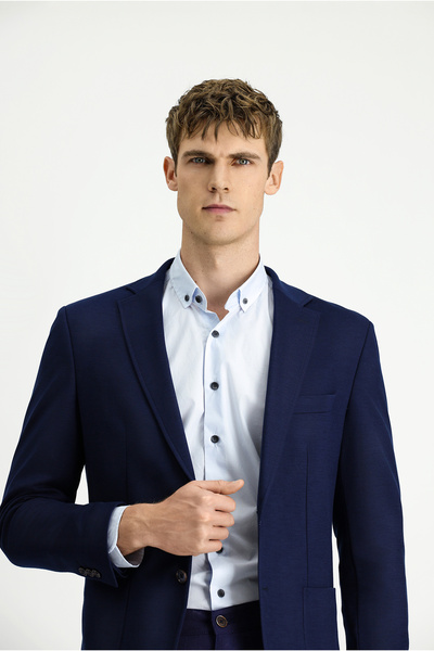Kiğılı 6 Drop Regular Fit Standard croială material elastic Jachetă sport