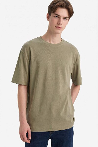 DeFacto Premium Boxy Fit Tişört F9561AX26SP