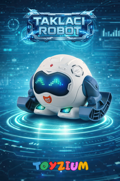 Shem Taklacı Robot – Işıklı Etkileşimli Müzikli İnteraktif Çocuk Oyuncağı