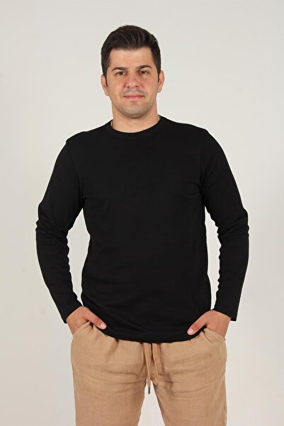 Mckanzie 5074-1 سترة ريبانا كاملة التفصيل بياقة دائرية