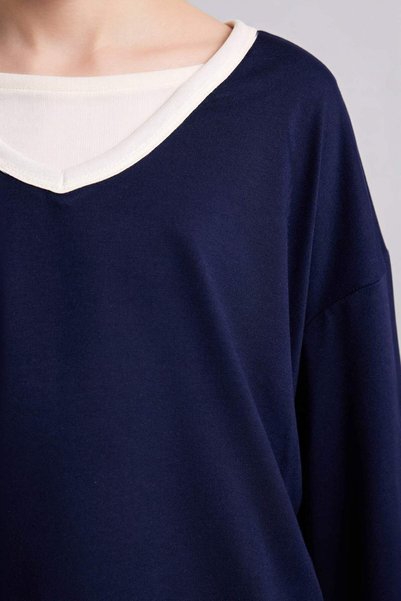 DeFacto Combed Cotton T-Shirt Girl's G8465A826Sp