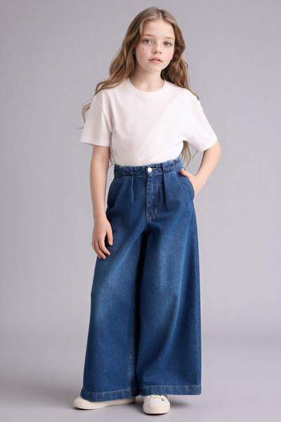 DeFacto Широкі джинси для дівчаток G9426A826SM