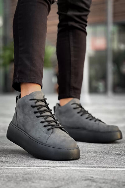 BOA Visoka crna potplata - muške sportske čizme na vezanje LE10